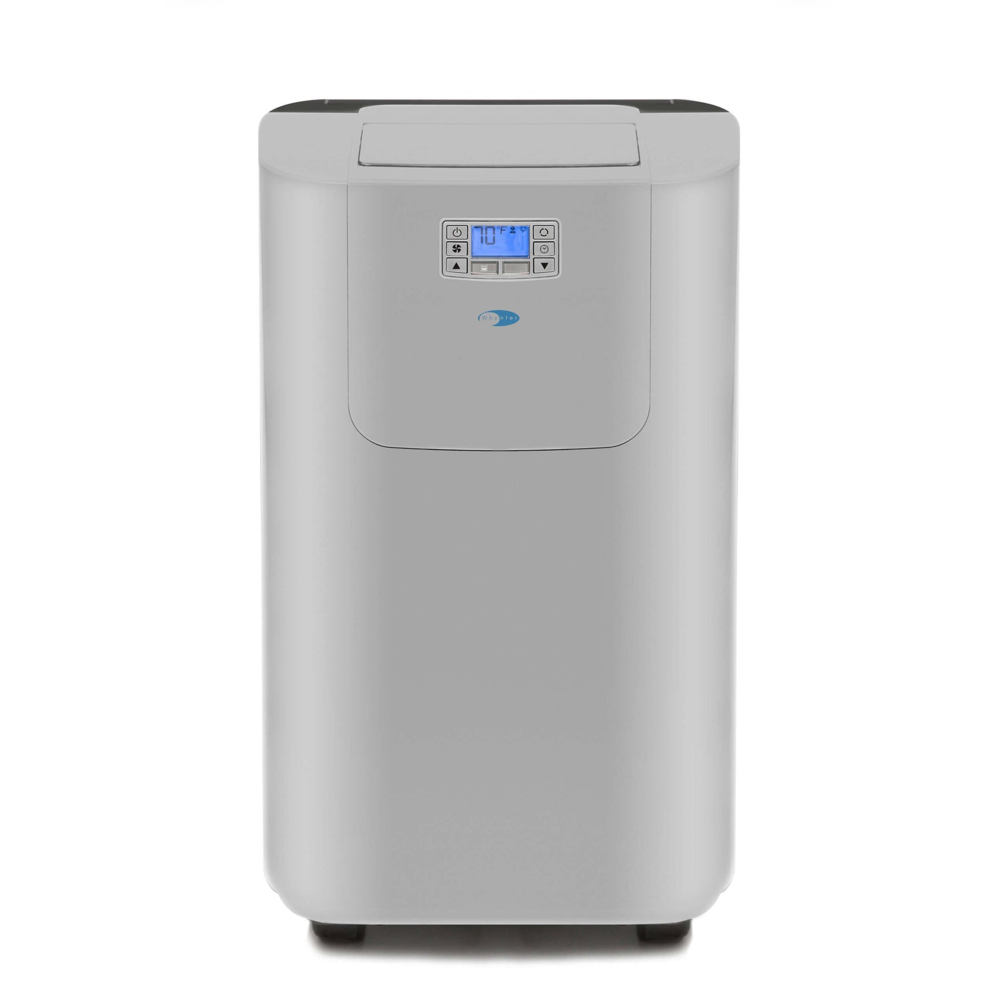 Whynter Air Conditioners Whynter ARC-122DHP 12,000 BTU (7,000 BTU SACC) Elite Dual Hose Portable Air Conditioner, Heater, Dehumidifier, and Fan with Activated Carbon Filter plus Autopump and Storage bag, up to 400 sq ft in Grey