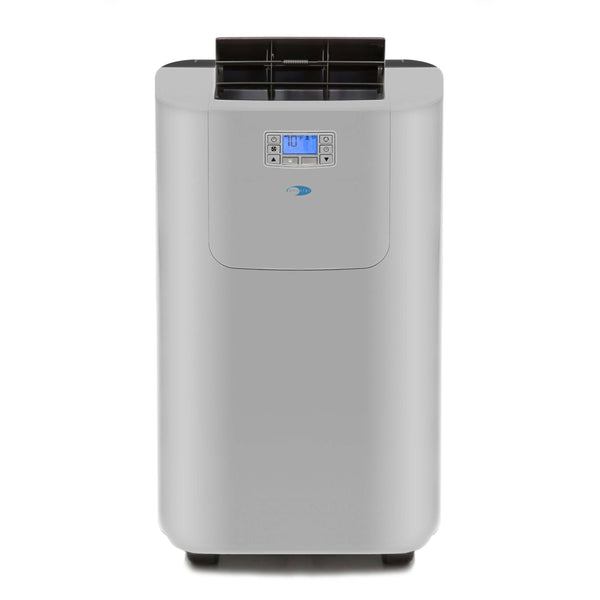 Whynter Air Conditioners Whynter ARC-122DHP 12,000 BTU (7,000 BTU SACC) Elite Dual Hose Portable Air Conditioner, Heater, Dehumidifier, and Fan with Activated Carbon Filter plus Autopump and Storage bag, up to 400 sq ft in Grey
