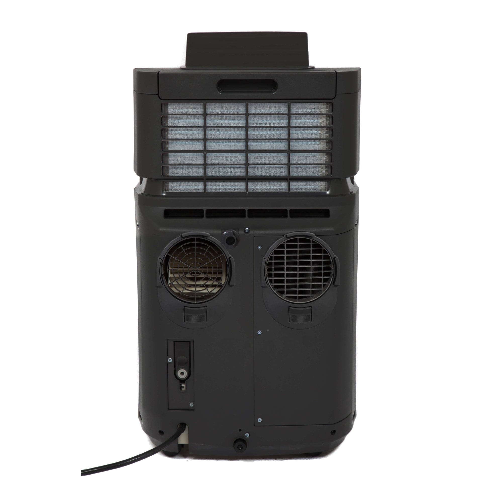 Whynter Air Conditioners Whynter ARC-122DHP 12,000 BTU (7,000 BTU SACC) Elite Dual Hose Portable Air Conditioner, Heater, Dehumidifier, and Fan with Activated Carbon Filter plus Autopump and Storage bag, up to 400 sq ft in Grey