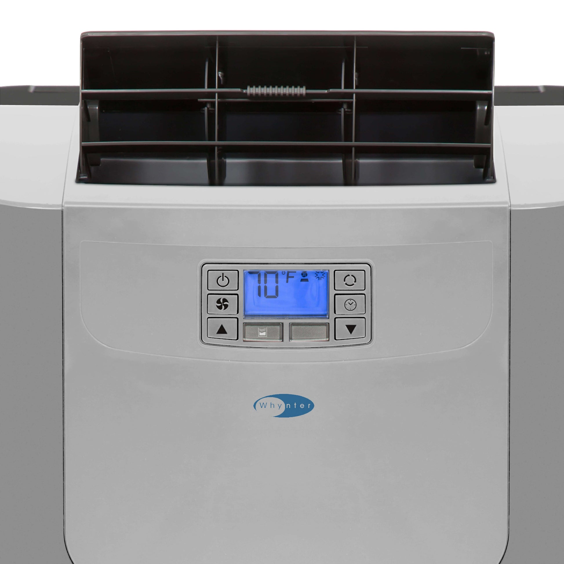 Whynter Air Conditioners Whynter ARC-122DHP 12,000 BTU (7,000 BTU SACC) Elite Dual Hose Portable Air Conditioner, Heater, Dehumidifier, and Fan with Activated Carbon Filter plus Autopump and Storage bag, up to 400 sq ft in Grey