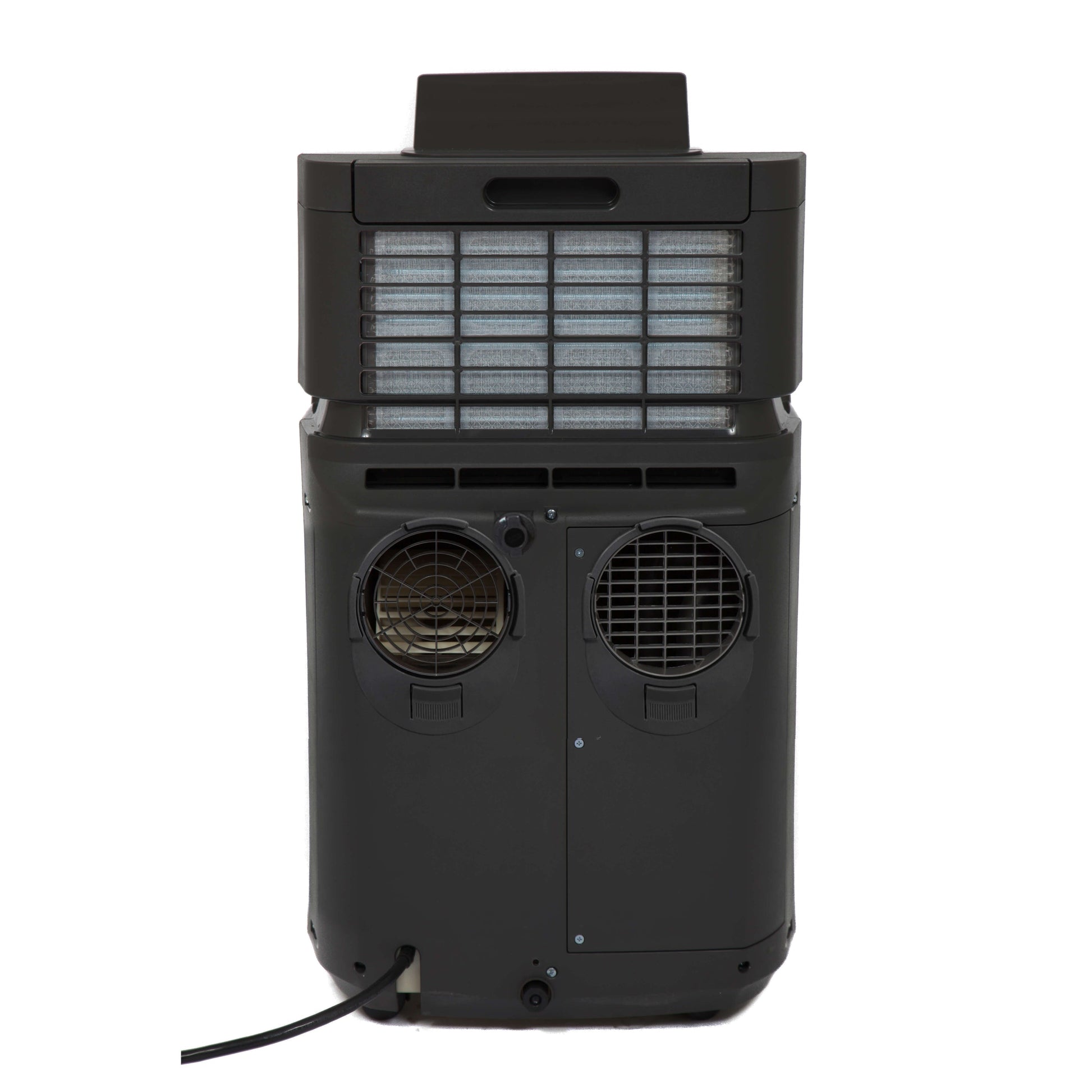 Whynter Air Conditioners Whynter ARC-122DS 12,000 BTU (7,000 BTU SACC) Elite Dual Hose Portable Air Conditioner, Dehumidifier, and Fan with Activated Carbon Filter and Storage bag, up to 400 sq ft in Grey