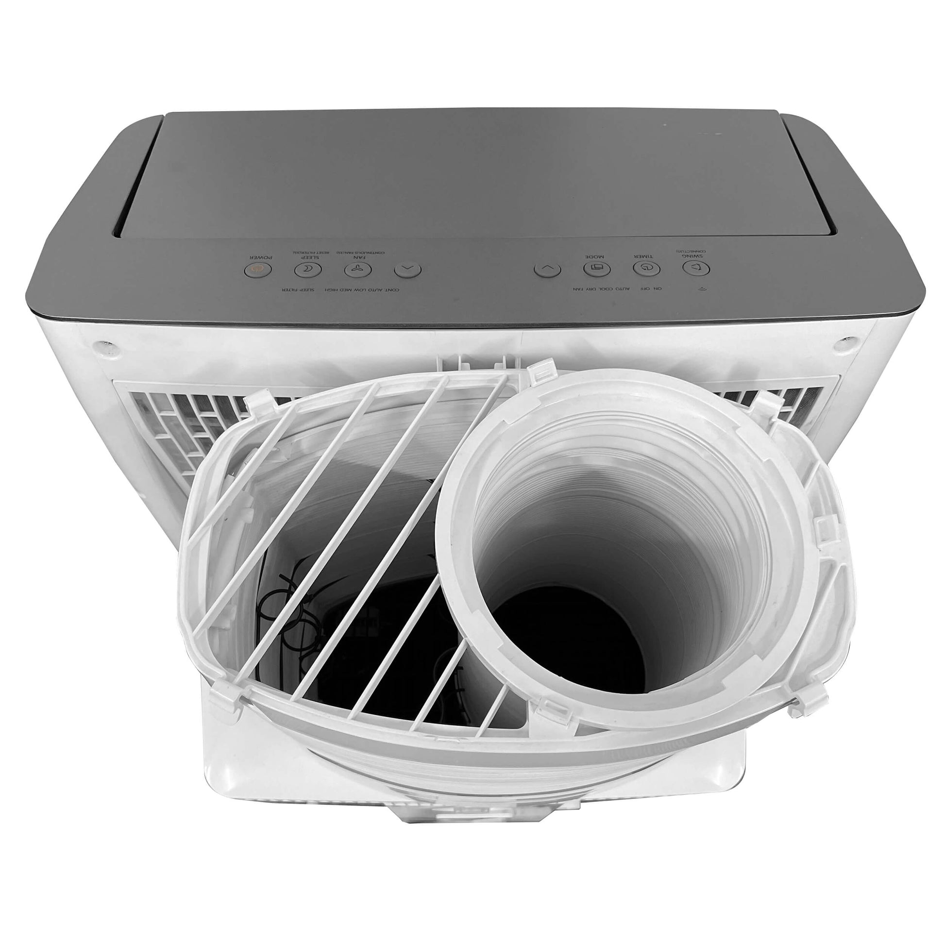 Whynter Air Conditioners Whynter ARC-1230WNH 14,000 BTU (12,000 BTU SACC) NEX Inverter Dual Hose Cooling Portable Air Conditioner, Heater, Dehumidifier, and Fan with Smart Wi-Fi, up to 600 sq ft in White