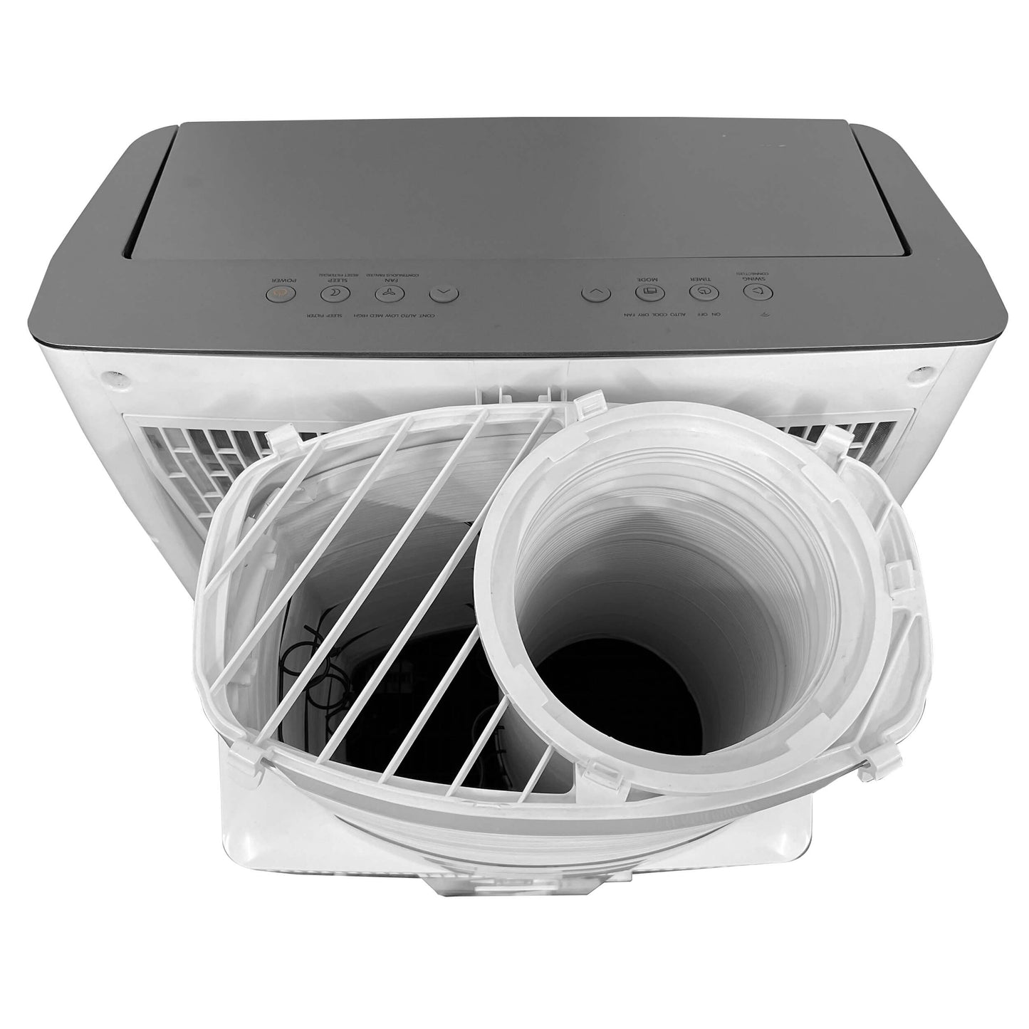 Whynter Air Conditioners Whynter ARC-1230WNH 14,000 BTU (12,000 BTU SACC) NEX Inverter Dual Hose Cooling Portable Air Conditioner, Heater, Dehumidifier, and Fan with Smart Wi-Fi, up to 600 sq ft in White