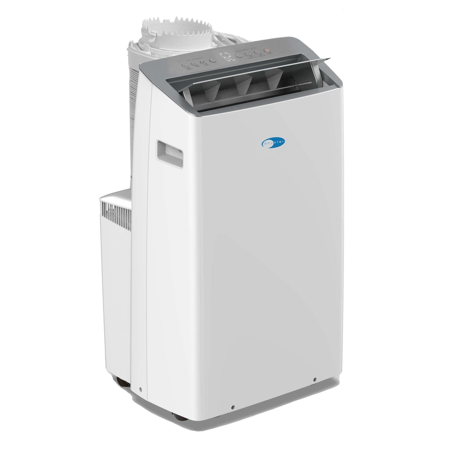 Whynter Air Conditioners Whynter ARC-1230WNH 14,000 BTU (12,000 BTU SACC) NEX Inverter Dual Hose Cooling Portable Air Conditioner, Heater, Dehumidifier, and Fan with Smart Wi-Fi, up to 600 sq ft in White