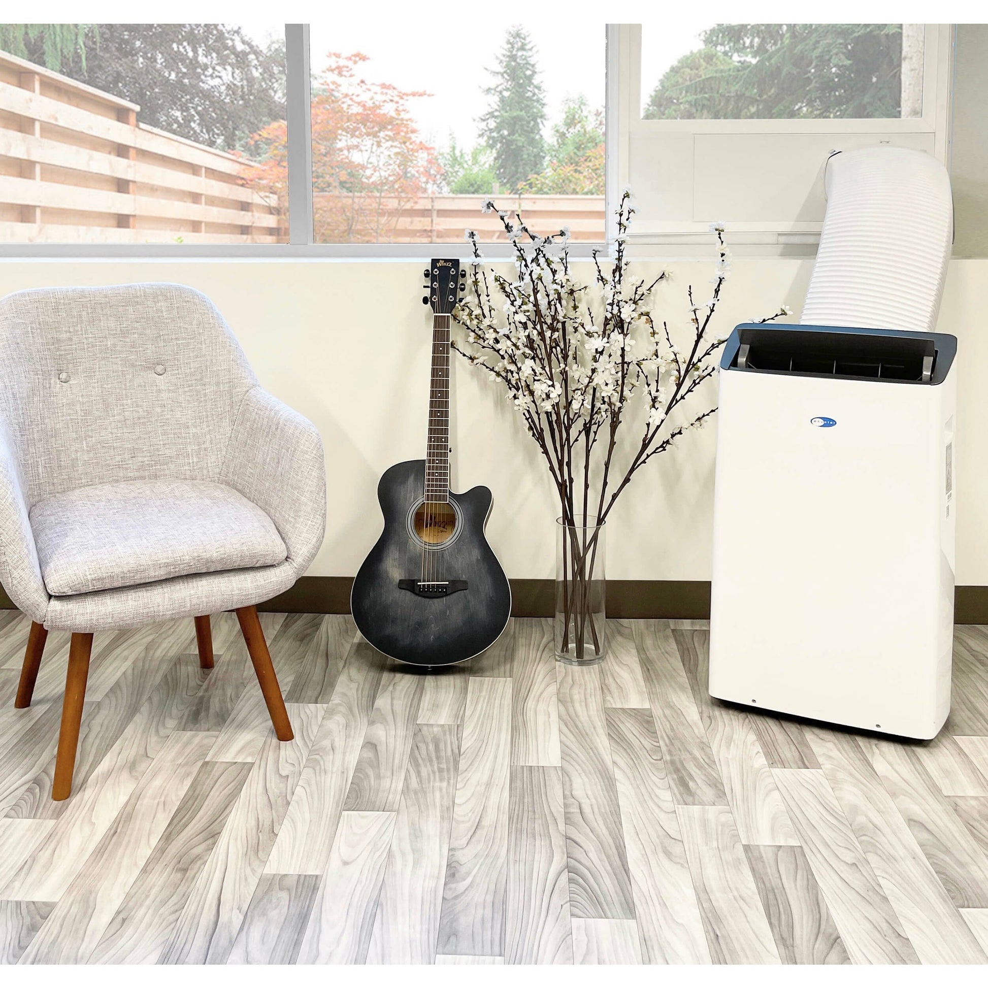 Whynter Air Conditioners Whynter ARC-1230WNH 14,000 BTU (12,000 BTU SACC) NEX Inverter Dual Hose Cooling Portable Air Conditioner, Heater, Dehumidifier, and Fan with Smart Wi-Fi, up to 600 sq ft in White