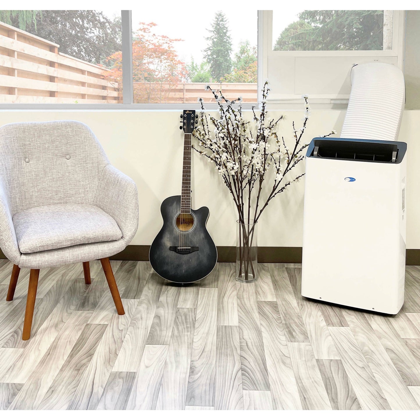 Whynter Air Conditioners Whynter ARC-1230WNH 14,000 BTU (12,000 BTU SACC) NEX Inverter Dual Hose Cooling Portable Air Conditioner, Heater, Dehumidifier, and Fan with Smart Wi-Fi, up to 600 sq ft in White