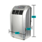 Whynter Air Conditioners Whynter ARC-12S 12,000 BTU (5,000 BTU SACC) Portable Air Conditioner, Dehumidifier, and Fan with Activated Carbon Filter, up to 400 sq ft in Grey