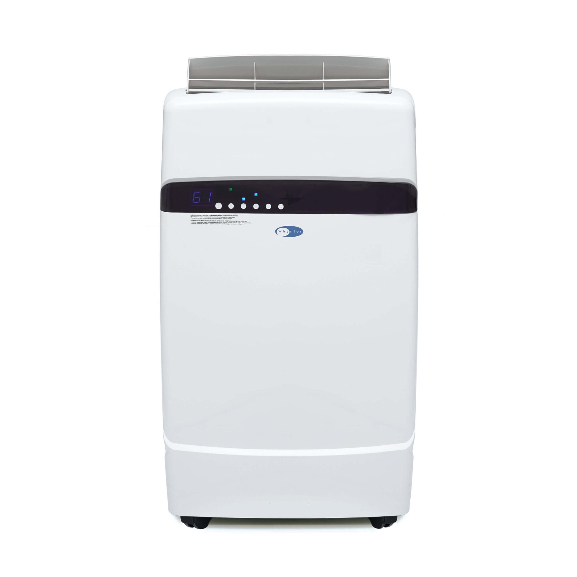 Whynter Air Conditioners Whynter ARC-12SD 12,000 BTU (6,936 BTU SACC) Dual Hose Cooling Portable Air Conditioner, Dehumidifier, and Fan with Activated Carbon Filter plus Storage bag, up to 400 sq ft in White