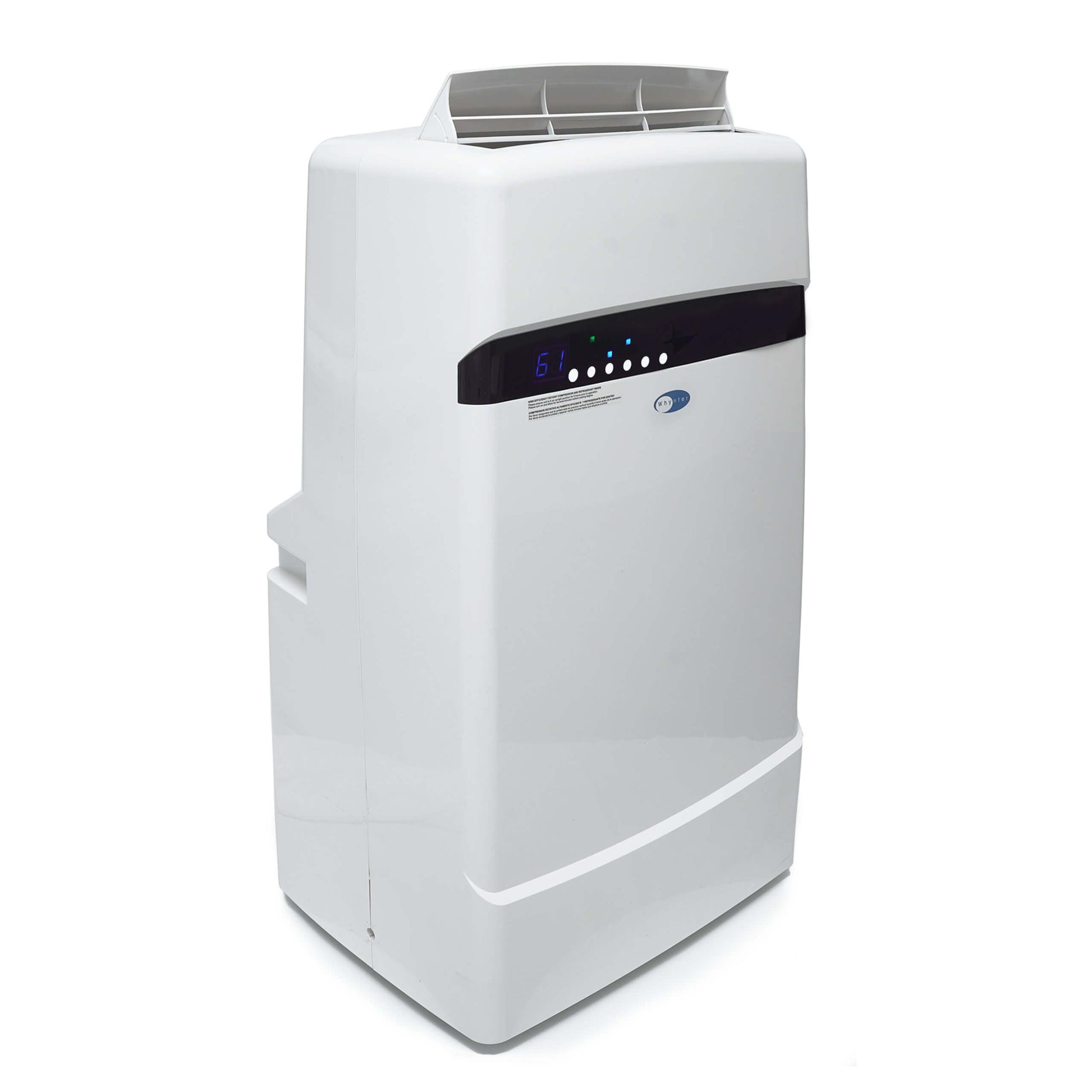 Whynter Air Conditioners Whynter ARC-12SD 12,000 BTU (6,936 BTU SACC) Dual Hose Cooling Portable Air Conditioner, Dehumidifier, and Fan with Activated Carbon Filter plus Storage bag, up to 400 sq ft in White