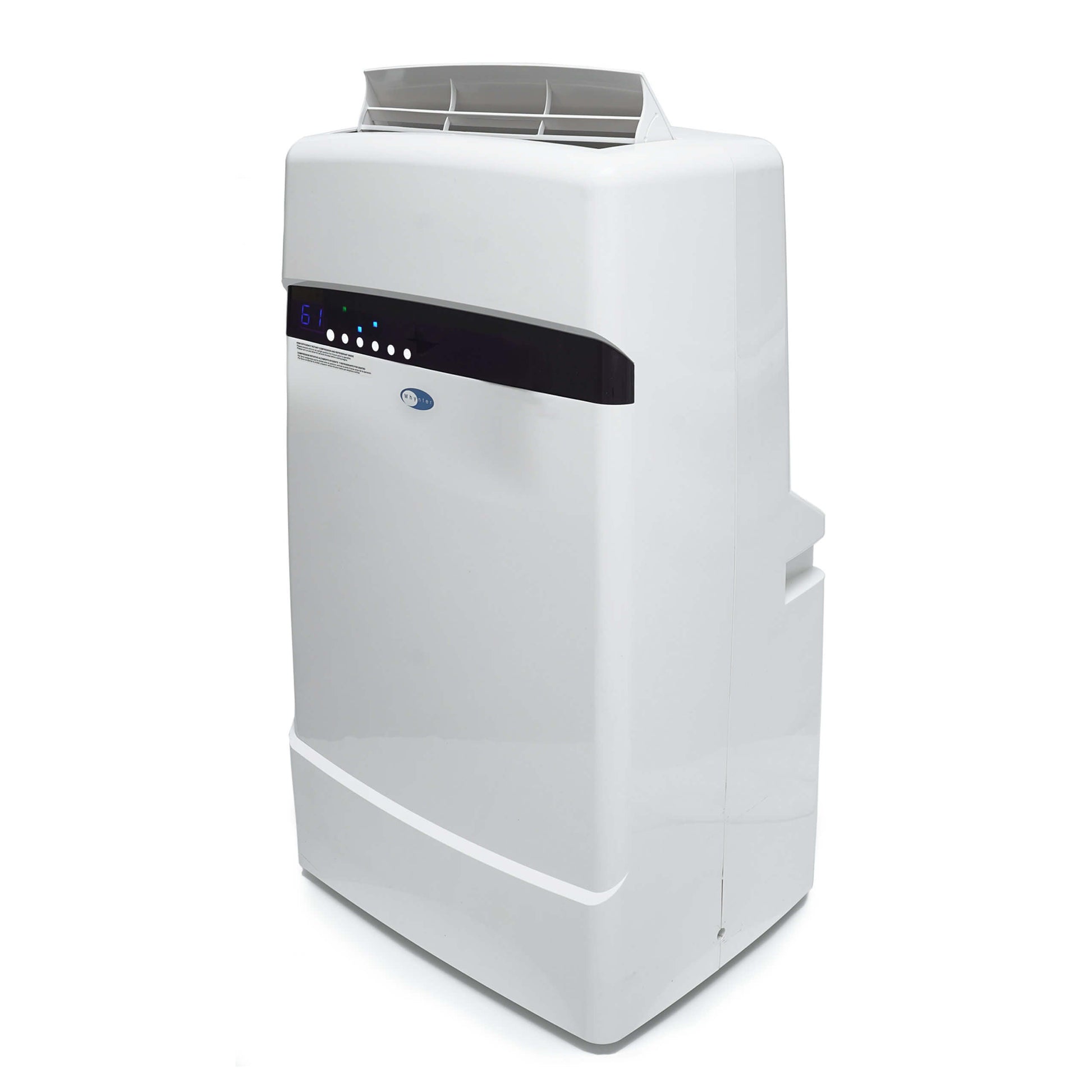 Whynter Air Conditioners Whynter ARC-12SDH 12,000 BTU (6,884 BTU SACC) Dual Hose Cooling Portable Air Conditioner, Heater, Dehumidifier, and Fan with Activated Carbon Filter plus Storage bag, up to 400 sq ft in White