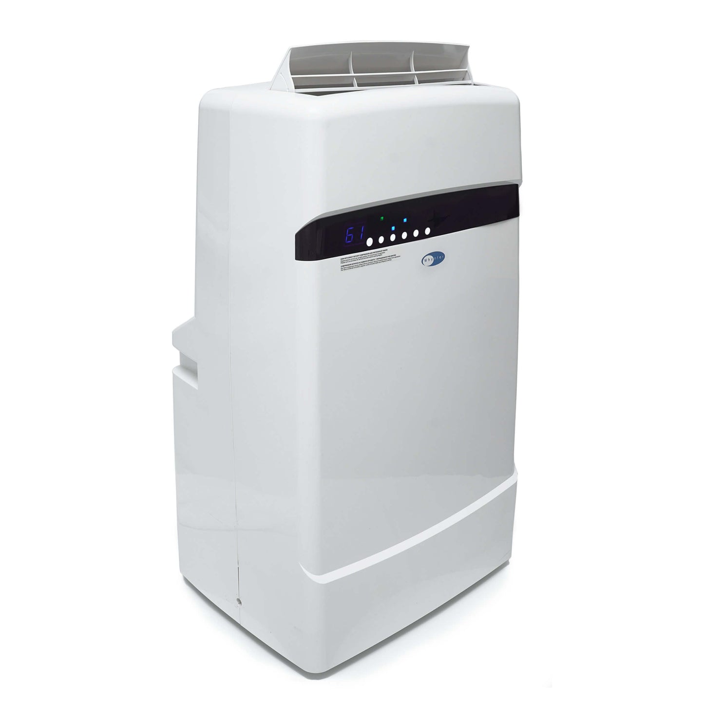 Whynter Air Conditioners Whynter ARC-12SDH 12,000 BTU (6,884 BTU SACC) Dual Hose Cooling Portable Air Conditioner, Heater, Dehumidifier, and Fan with Activated Carbon Filter plus Storage bag, up to 400 sq ft in White
