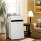Whynter Air Conditioners Whynter ARC-12SDH 12,000 BTU (6,884 BTU SACC) Dual Hose Cooling Portable Air Conditioner, Heater, Dehumidifier, and Fan with Activated Carbon Filter plus Storage bag, up to 400 sq ft in White