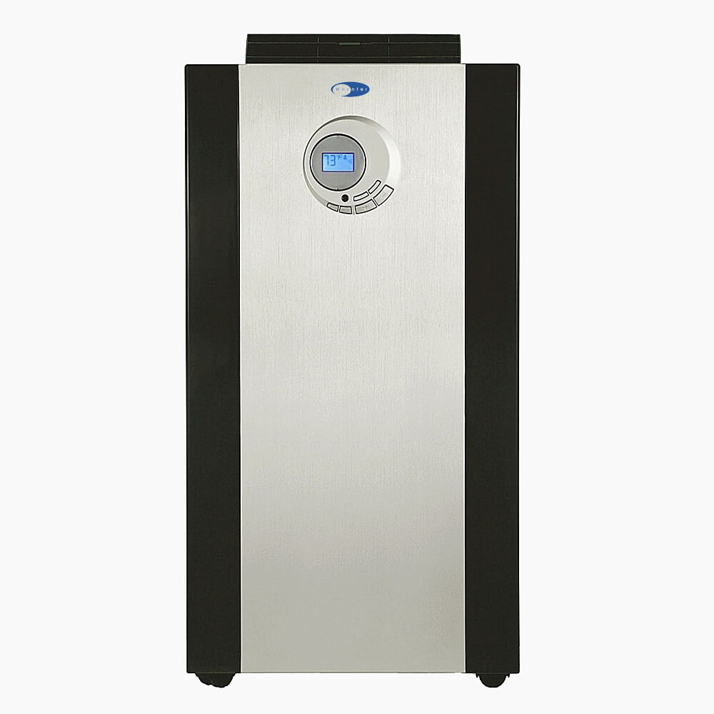 Whynter Air Conditioners Whynter ARC-143MX 14,000 BTU (8,351 BTU SACC) Dual Hose Cooling Portable Air Conditioner, Dehumidifier, and Fan with 3M Antimicrobial Filter and Storage Bag, up to 500 sq ft in Platinum/Black