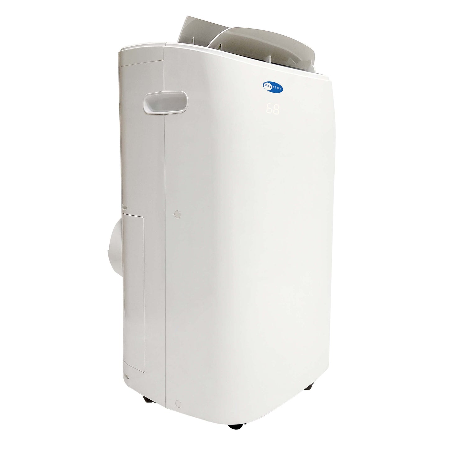 Whynter Air Conditioners Whynter ARC-147WFH 14,000 BTU (10,000 BTU SACC) Dual Hose Cooling Portable Air Conditioner, Heater, Dehumidifier, and Fan with Remote Control, HEPA and Carbon Filter, up to 500 sq ft in White