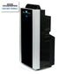Whynter Air Conditioners Whynter ARC-14S 14,000 (9,200 BTU SACC) BTU Dual Hose Cooling Portable Air Conditioner, Dehumidifier, and Fan with Activated Carbon Filter plus Storage bag, up to 500 sq ft in Platinum/Black