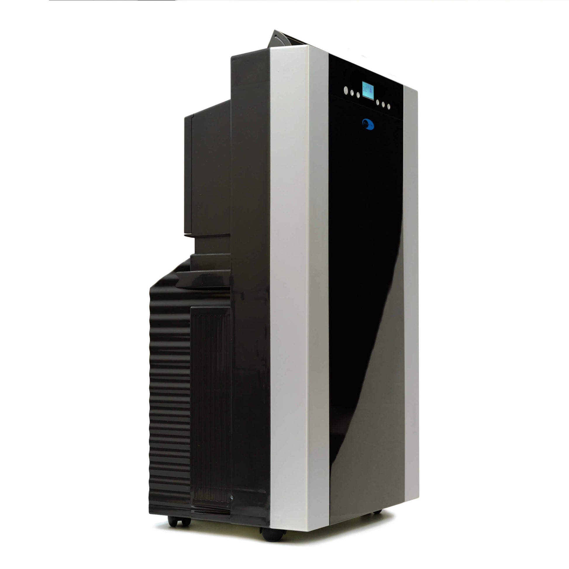 Whynter Air Conditioners Whynter ARC-14SH 14,000 BTU (9,000 BTU SACC) Dual Hose Cooling Portable Air Conditioner, Heater, Dehumidifier, and Fan with Activated Carbon Filter plus Storage bag, up to 500 sq ft in Platinum/Black