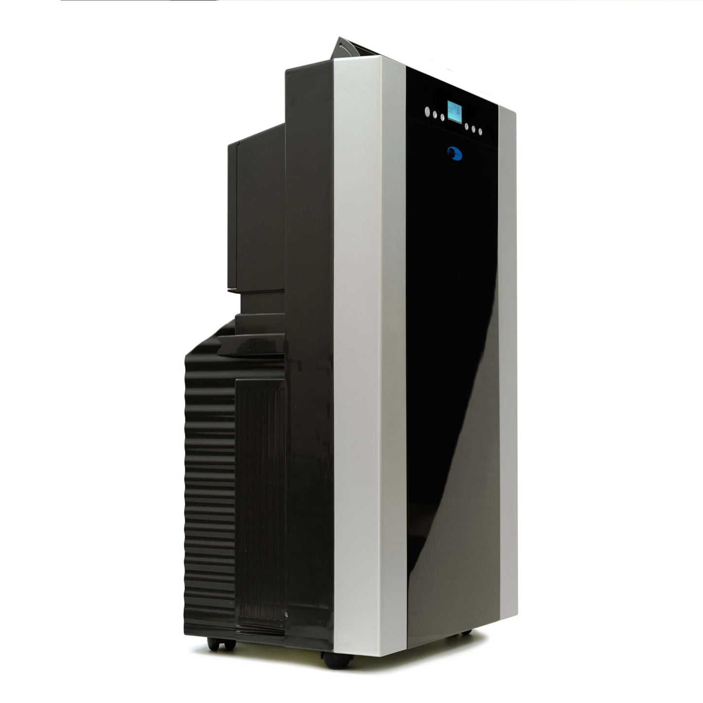 Whynter Air Conditioners Whynter ARC-14SH 14,000 BTU (9,000 BTU SACC) Dual Hose Cooling Portable Air Conditioner, Heater, Dehumidifier, and Fan with Activated Carbon Filter plus Storage bag, up to 500 sq ft in Platinum/Black
