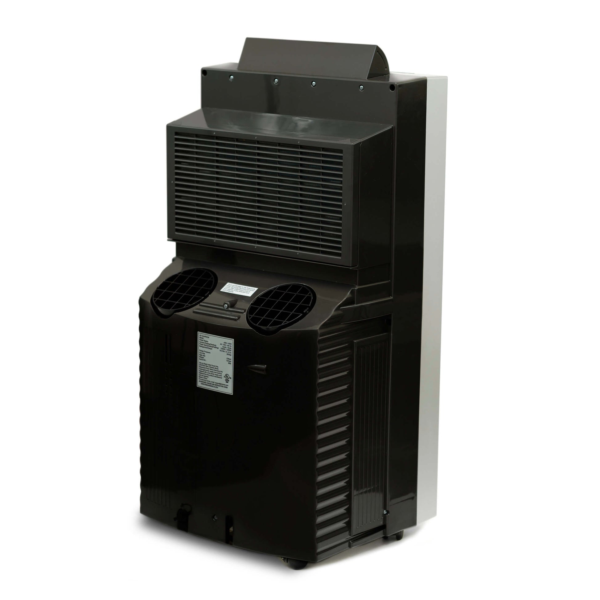 Whynter Air Conditioners Whynter ARC-14SH 14,000 BTU (9,000 BTU SACC) Dual Hose Cooling Portable Air Conditioner, Heater, Dehumidifier, and Fan with Activated Carbon Filter plus Storage bag, up to 500 sq ft in Platinum/Black