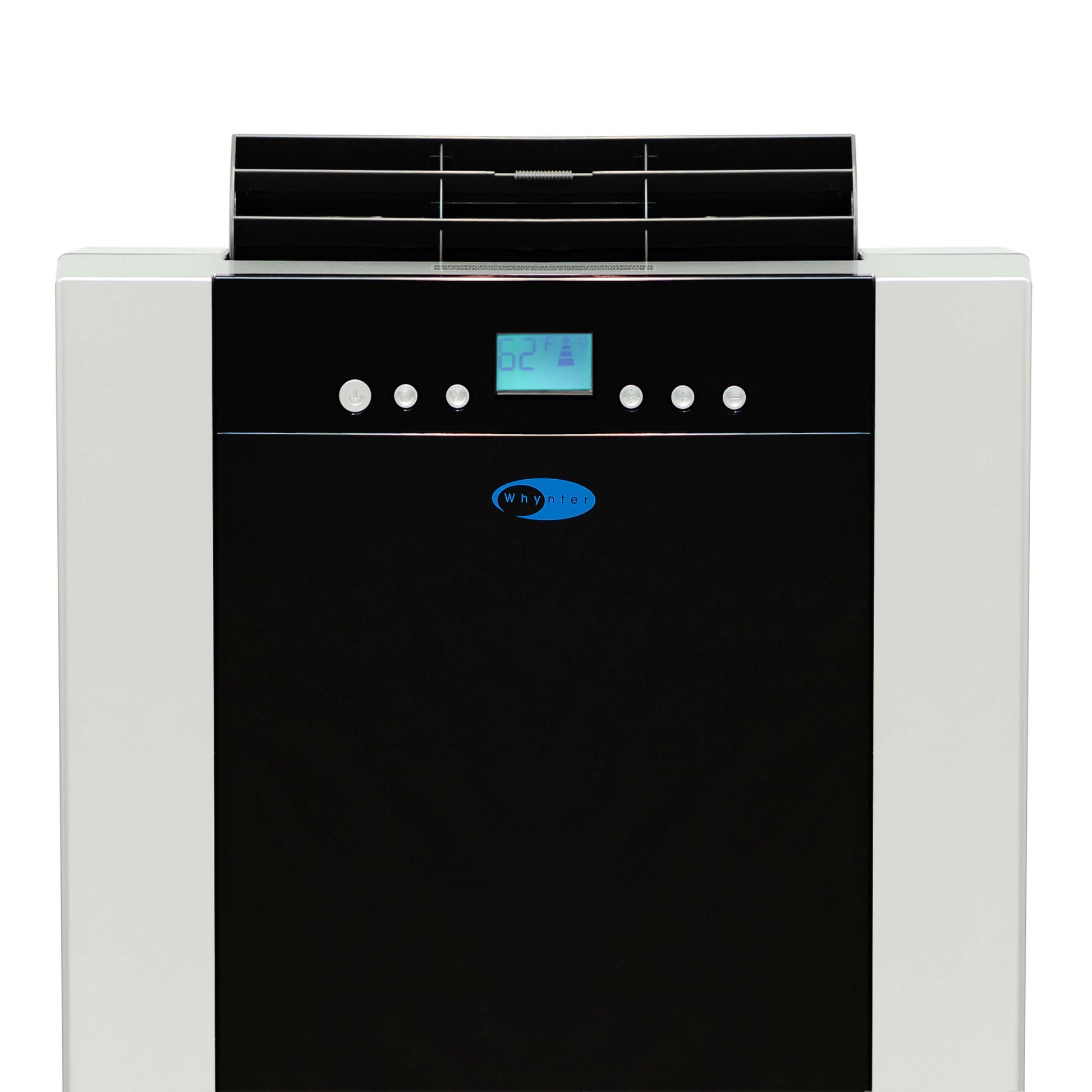 Whynter Air Conditioners Whynter ARC-14SH 14,000 BTU (9,000 BTU SACC) Dual Hose Cooling Portable Air Conditioner, Heater, Dehumidifier, and Fan with Activated Carbon Filter plus Storage bag, up to 500 sq ft in Platinum/Black