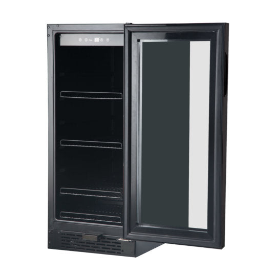 Whynter Beverage Fridge Whynter BBR-801BG Built-in Black Glass 80-can capacity 3.4 cu ft. Beverage Refrigerator