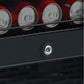 Whynter Beverage Fridge Whynter BBR-801BG Built-in Black Glass 80-can capacity 3.4 cu ft. Beverage Refrigerator
