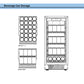 Whynter Beverage Fridge Whynter BBR-801BG Built-in Black Glass 80-can capacity 3.4 cu ft. Beverage Refrigerator