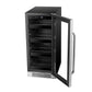 Whynter Beverage Fridge Whynter BBR-838SB 15 inch Built-In 80 Can Undercounter Stainless Steel Beverage Refrigerator with Reversible Door, Digital Control, Lock and Carbon Filter