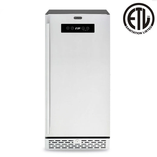 Whynter Beverage Fridge Whynter BEF-286SB Stainless Steel Built-in or Freestanding 2.9 cu. ft. Beer Keg Froster Beverage Refrigerator with Digital Controls