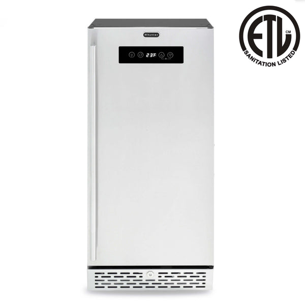 Whynter Beverage Fridge Whynter BEF-286SB Stainless Steel Built-in or Freestanding 2.9 cu. ft. Beer Keg Froster Beverage Refrigerator with Digital Controls