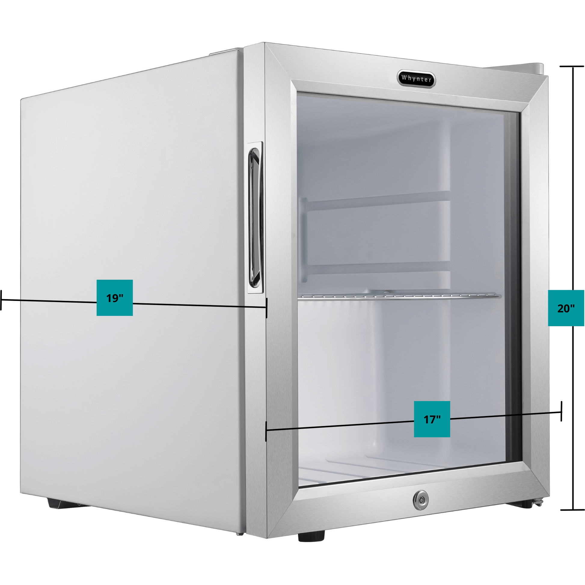 Whynter Beverage Fridge Whynter BR-062WS Beverage Refrigerator With Lock – Stainless Steel 62 Can Capacity