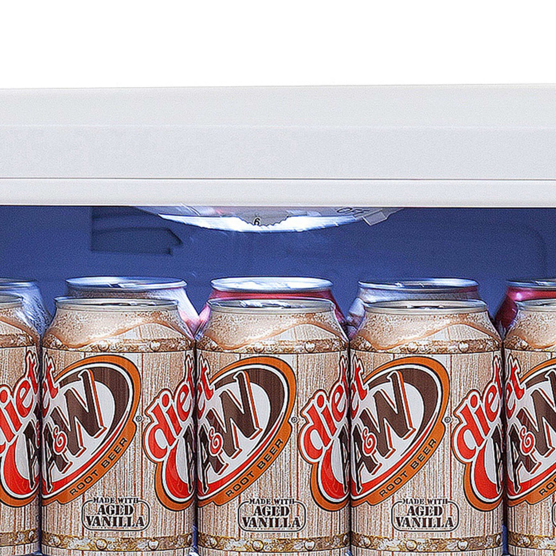 Whynter Beverage Fridge Whynter BR-091WS Beverage Refrigerator With Lock – Stainless Steel 90 Can Capacity