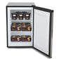 Whynter Compact Freezer / Refrigerators Stainless Steel Upright Freezer with Lock