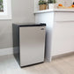 Whynter Compact Freezer / Refrigerators Stainless Steel Upright Freezer with Lock