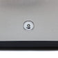 Whynter Compact Freezer / Refrigerators Stainless Steel Upright Freezer with Lock