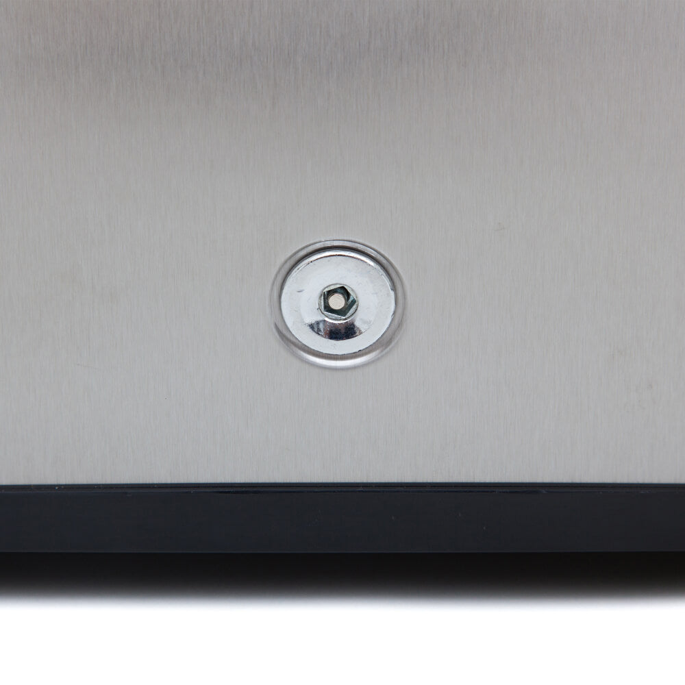 Whynter Compact Freezer / Refrigerators Stainless Steel Upright Freezer with Lock