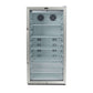 Whynter Compact Freezer / Refrigerators Whynter CBM-815WS/CBM-815WSa Freestanding 8.1 cu. ft. Stainless Steel Commercial Beverage Merchandiser Refrigerator with Superlit Door and Lock – White