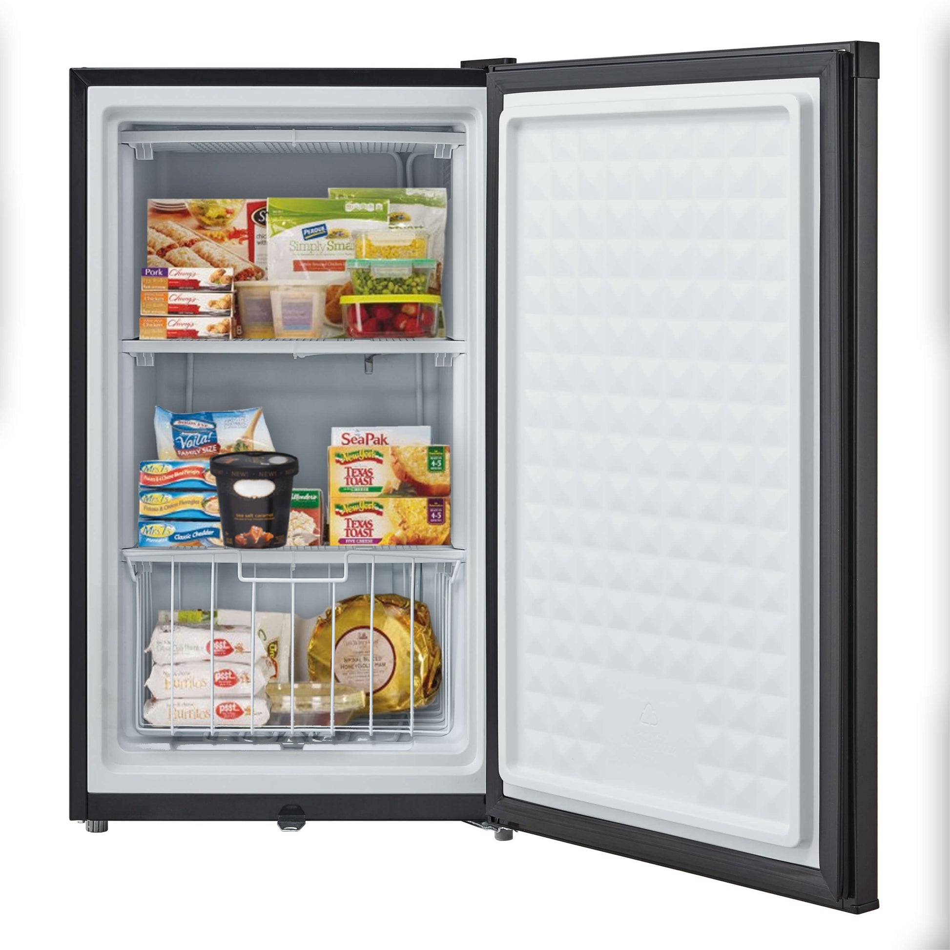 Whynter Compact Freezer / Refrigerators Whynter CUF-301SS 3.0 cu. ft. Energy Star Upright Freezer with Lock – Stainless Steel