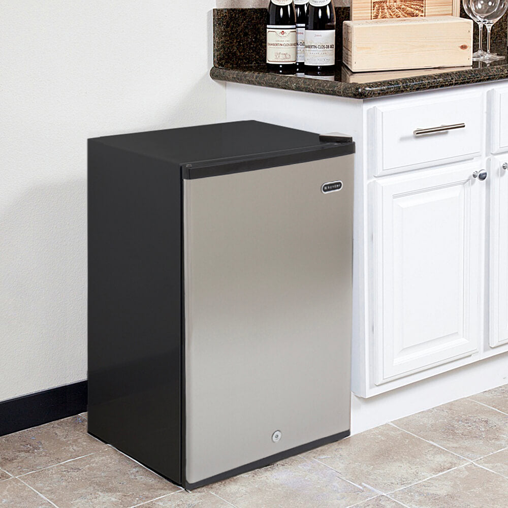 Whynter Compact Freezer / Refrigerators Whynter CUF-301SS 3.0 cu. ft. Energy Star Upright Freezer with Lock – Stainless Steel