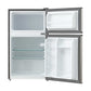 Whynter Compact Freezer / Refrigerators Whynter MRF-340DS 3.4 cu.ft. Energy Star Stainless Steel Compact Refrigerator/Freezer