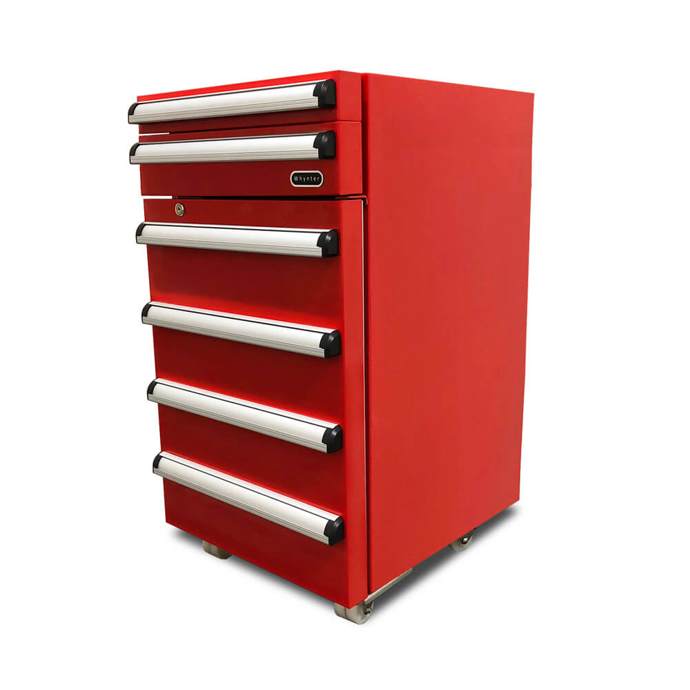 Whynter Compact Freezer / Refrigerators Whynter TBR-185SR Portable 1.8 cu.ft. Tool Box Refrigerator with 2 Drawers and Lock