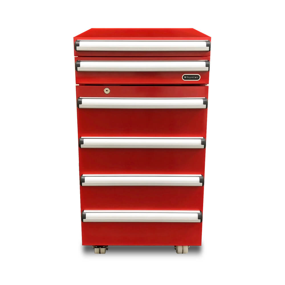 Whynter Compact Freezer / Refrigerators Whynter TBR-185SR Portable 1.8 cu.ft. Tool Box Refrigerator with 2 Drawers and Lock
