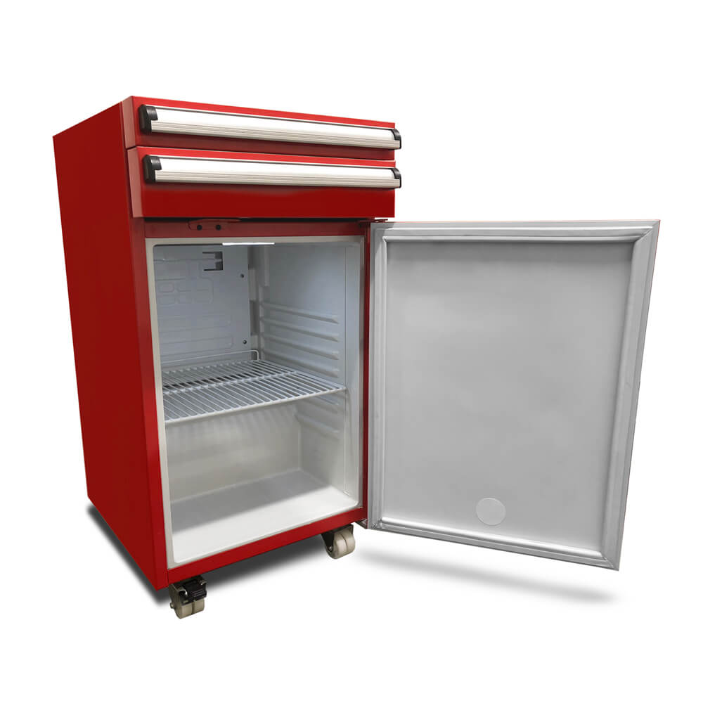 Whynter Compact Freezer / Refrigerators Whynter TBR-185SR Portable 1.8 cu.ft. Tool Box Refrigerator with 2 Drawers and Lock