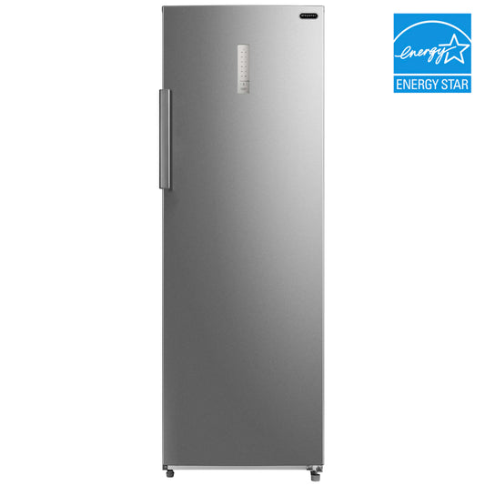 Whynter Compact Freezer / Refrigerators Whynter UDF-0831SS/UDF-0831SSa 8.3 cu.ft. Energy Star Digital Upright Stainless Steel Deep Freezer/Refrigerator
