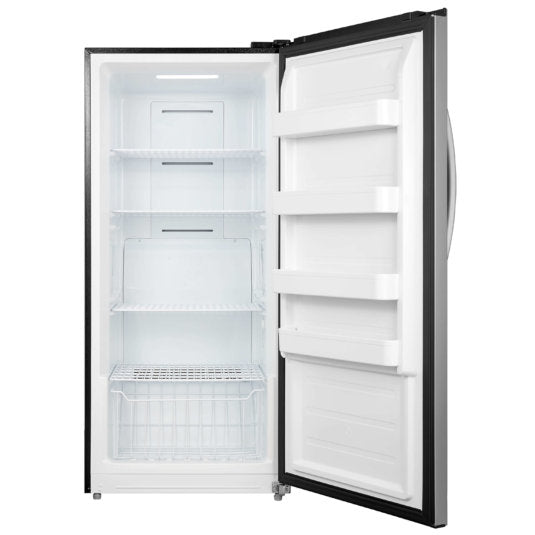 Whynter Compact Freezer / Refrigerators Whynter UDF-139SS/UDF-139SSa 13.8 cu.ft. Energy Star Digital Upright Convertible Deep Freezer/Refrigerator – Stainless Steel