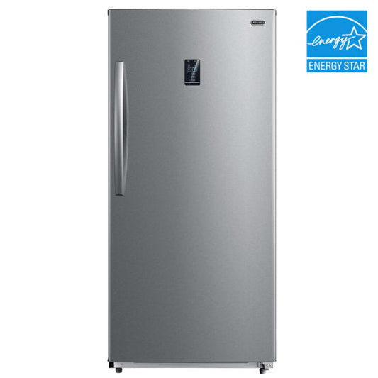 Whynter Compact Freezer / Refrigerators Whynter UDF-139SS/UDF-139SSa 13.8 cu.ft. Energy Star Digital Upright Convertible Deep Freezer/Refrigerator – Stainless Steel