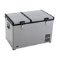 Whynter Freezers Whynter FM-901DZ 90 Quart Dual Zone Portable Fridge/Freezer with 12V Option and Wheels