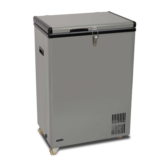 Whynter Freezers Whynter FM-951GW 95 Quart Portable Wheeled Refrigerator/Freezer with Door Alert and 12v Option – Gray