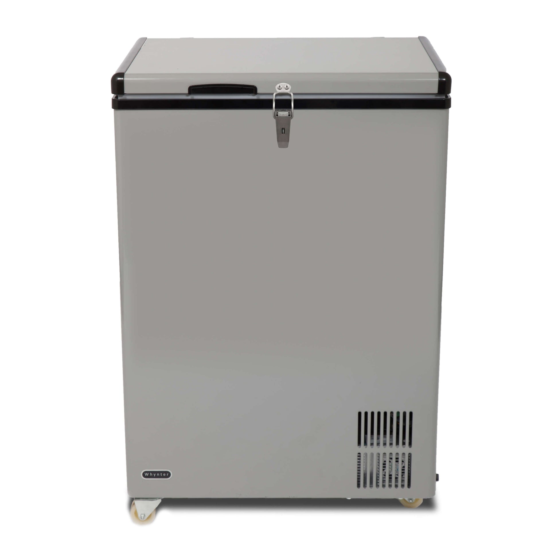 Whynter Freezers Whynter FM-951GW 95 Quart Portable Wheeled Refrigerator/Freezer with Door Alert and 12v Option – Gray