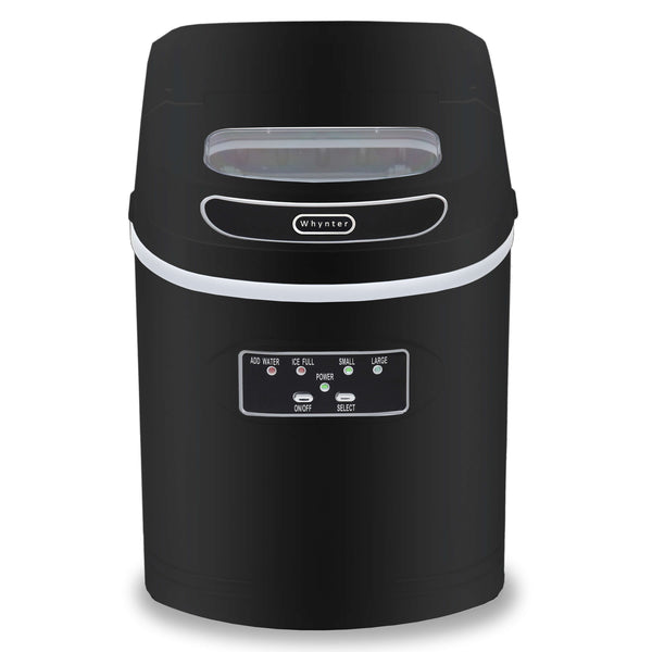 Whynter Ice Makers Whynter IMC-270MB Compact Portable Ice Maker 27 lb capacity – Metallic Black