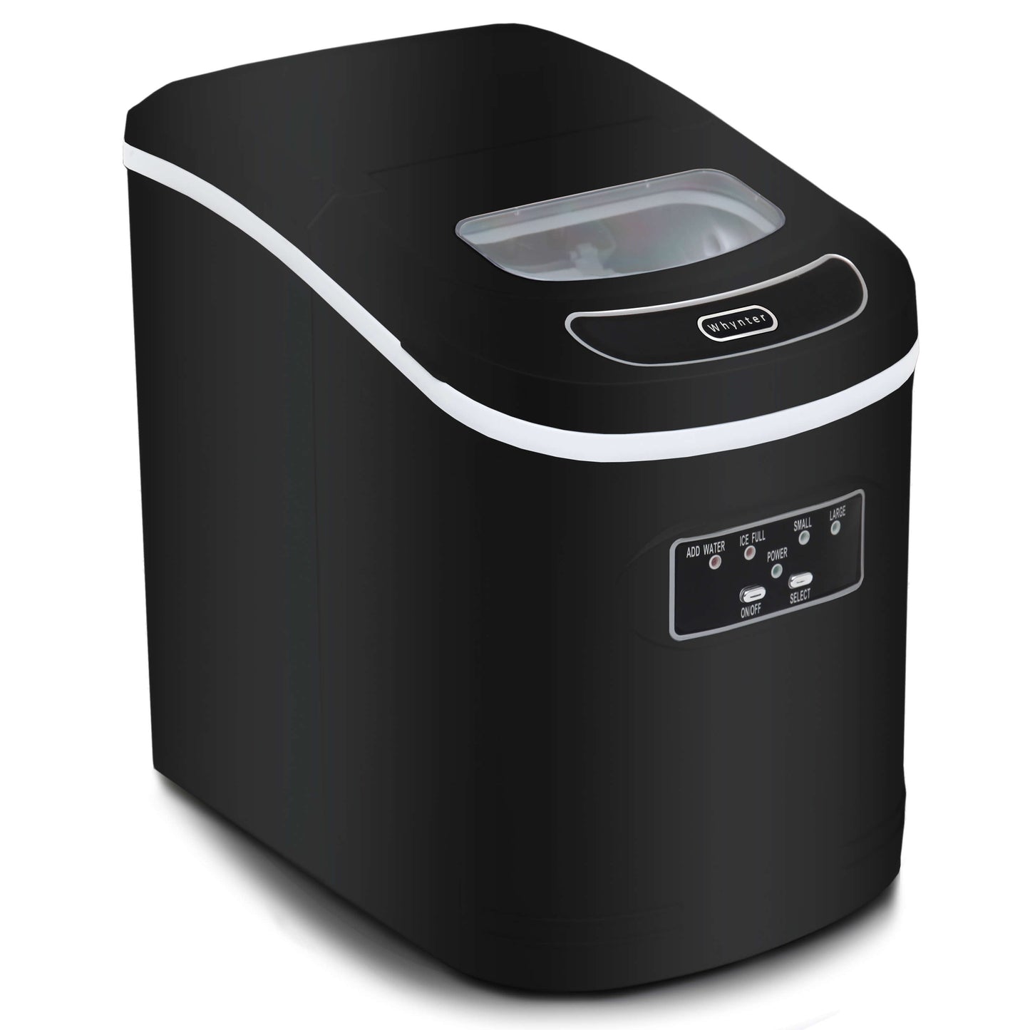 Whynter Ice Makers Whynter IMC-270MB Compact Portable Ice Maker 27 lb capacity – Metallic Black